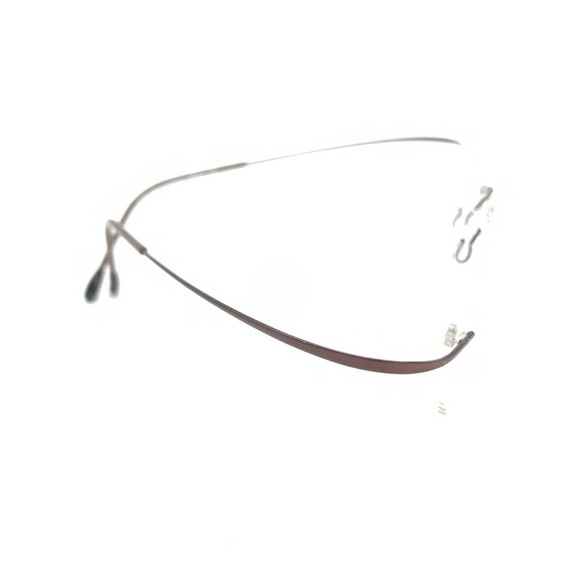 Silhouette M7395 /40 6062 Titanium Brown Rimless Eyeglasses Frames 19 140 - Picture 4 of 13